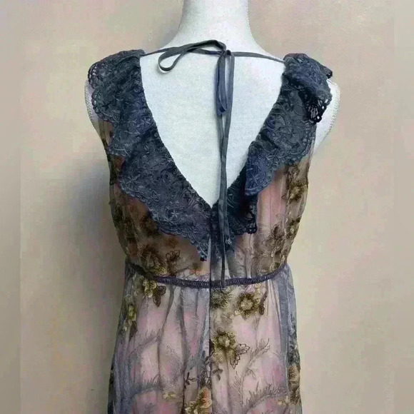 NWT Sundance Embroidered Lace “Cardinal Dress” Medium - Picture 8 of 14